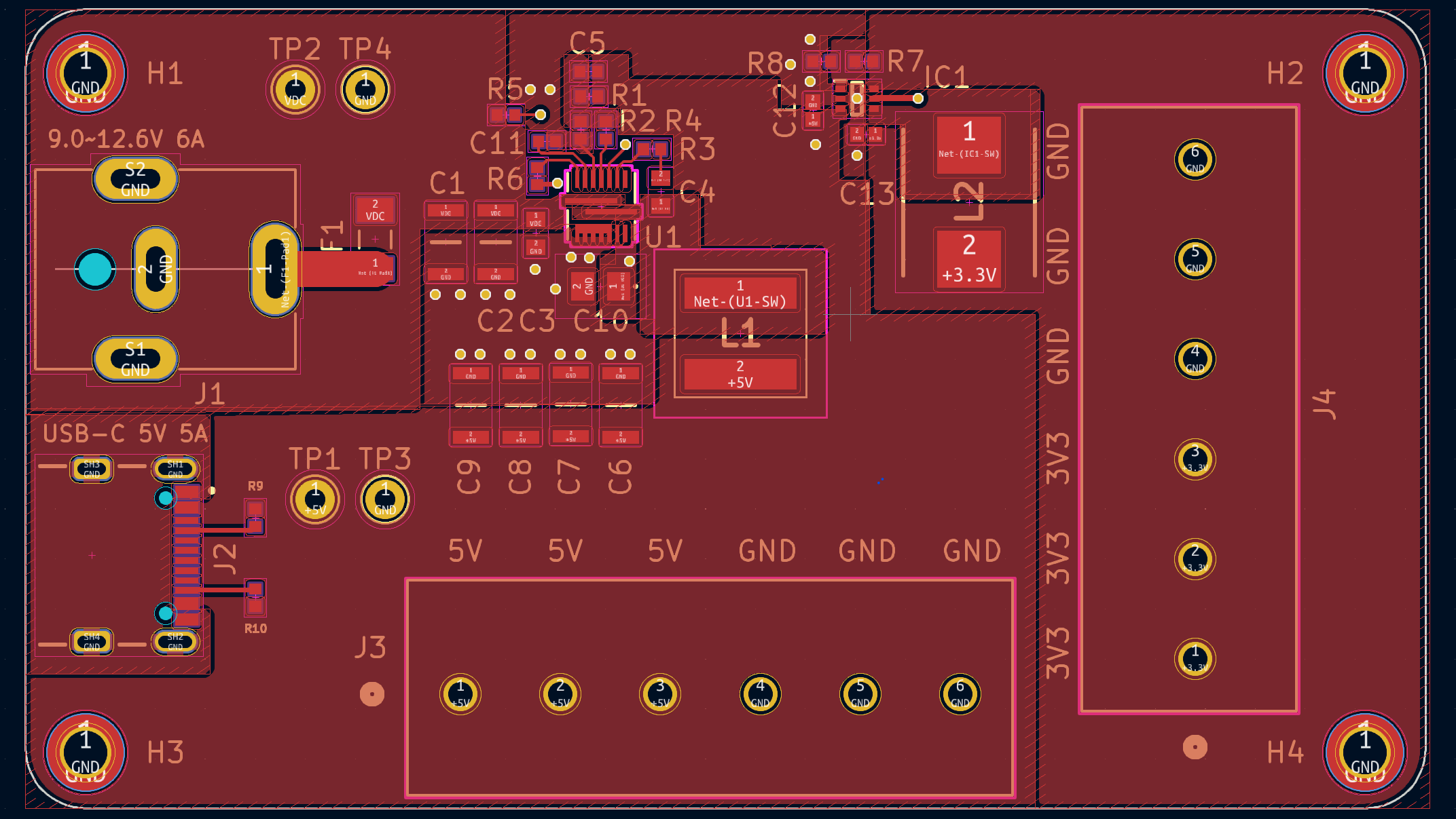 PCB Front Copper Layer